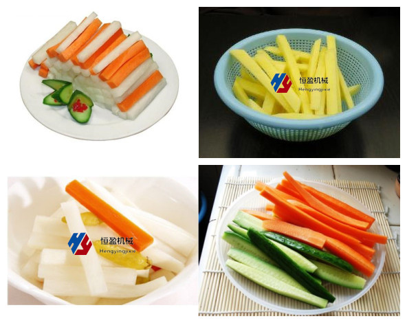 多功能咸菜推条机   切黄瓜、萝卜、薯条机器 切土豆条设备 