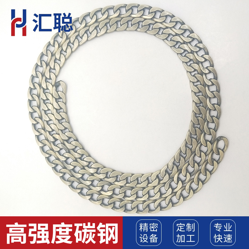 东莞厂家批发铁2.6mmNK链 箱包饰品配链镀青古铜项链热卖饰品链条