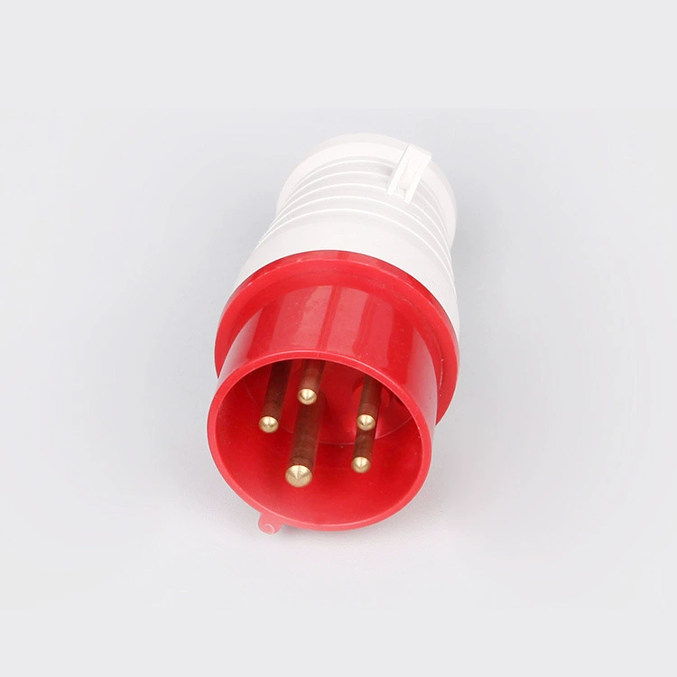 上丰 SF-025 5-core 32A industrial plug waterproof plug butt IP44 three-phase five-wire plug 3P+N+E