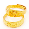 Brass starry sky, ring, golden jewelry for beloved, wholesale