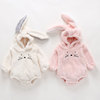 Foshan Children's clothing Autumn and winter Infants thickening Crawling clothes Hooded Long sleeve lovely one-piece garment baby Shield Clothing sets