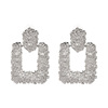 Fashionable metal retro earrings, European style