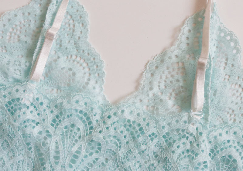 new sexy lace perspective bra satin panties set  NSYO34460