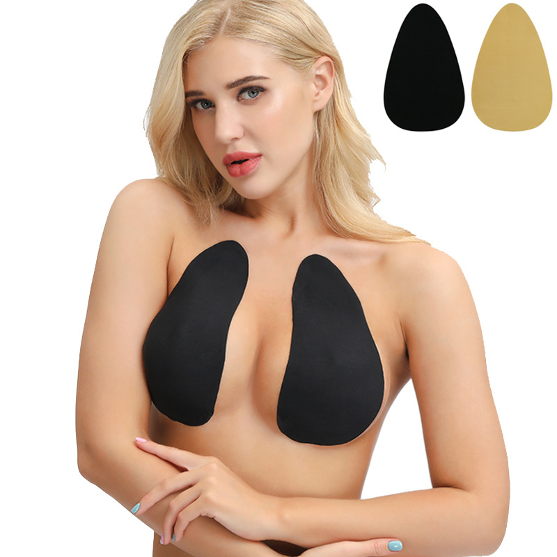 Cross-border invisible breast tape silicone bust lift sticker waterdrop-shaped breast pad nipple lift sticker