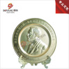 Manufacturer supplies metal universal zinc alloy prize plate relief gold commemorative disk company anniversary awards