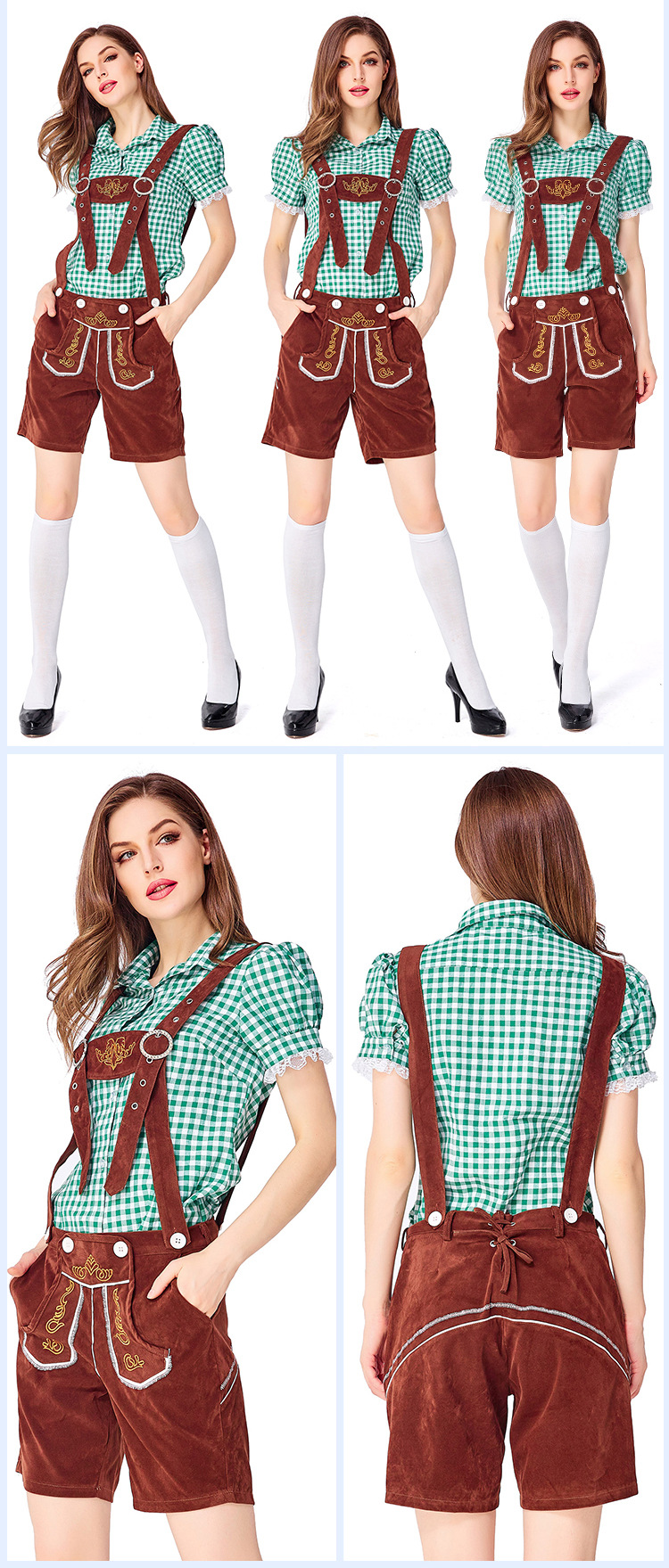 cosplay German traditional Oktoberfest costume suit nihaostyles wholesale costumes NSPIS81917