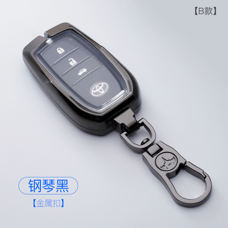 럭셔리 더블 레이어 풀 패키지 B (피아노 블랙 + 메탈 버클)