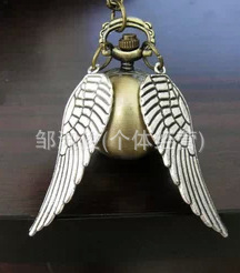 [Explosions] Keychain Watch Hanging Watch Harry Potter Golden Snitch Angel Wings Ball Angel Ball Watch