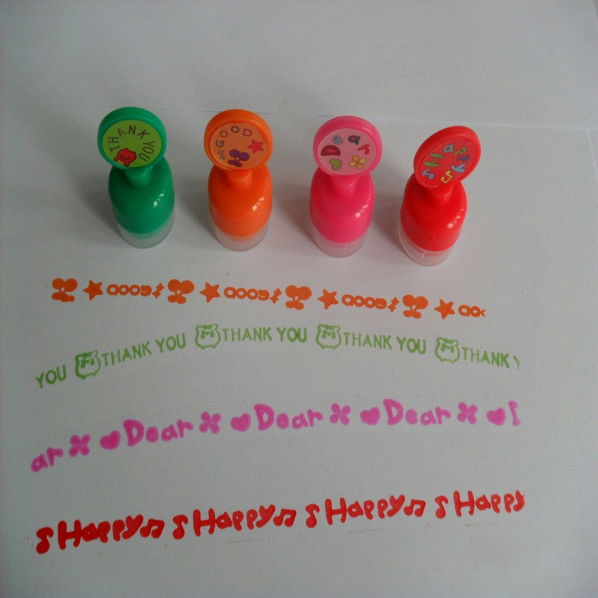 回墨滚动印章儿童玩具创意印章卡通图案环保达出口要求022