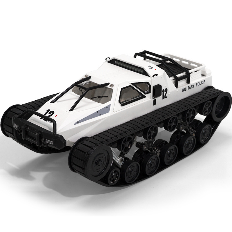 跨境专供四驱高速漂移遥控坦克车越野EV2坦克遥控玩具模型履带车