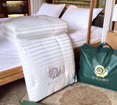 微商爆款韩国五星级酒店蜗牛蚕丝被保暖桑蚕丝被子支持团购可代发|ru