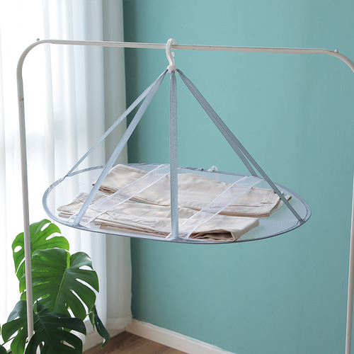 2443 Clothes basket drying net clothes flat net bag household socks drying artifact sweater special clothes drying rack