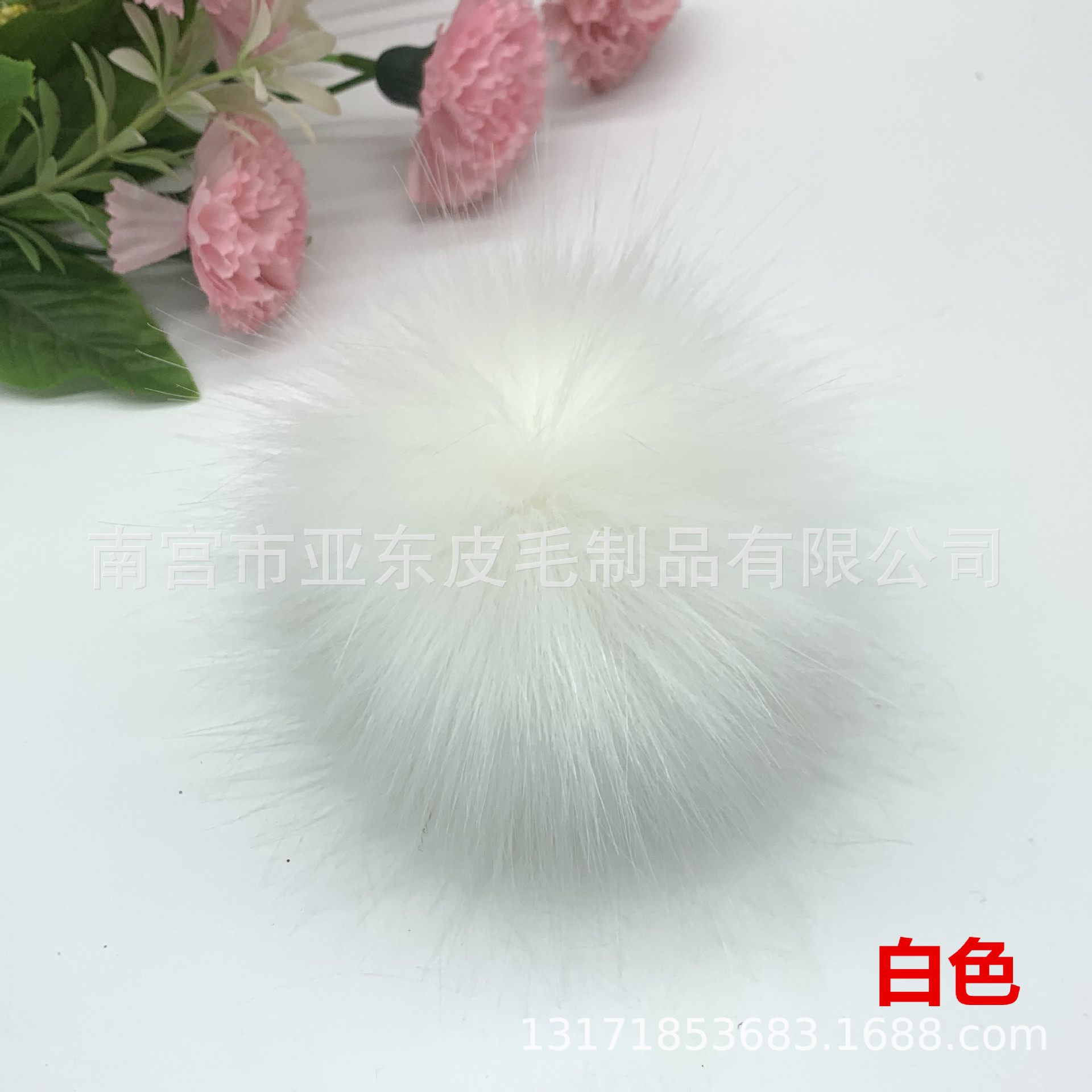 Blanco * con banda de goma 8-9cm