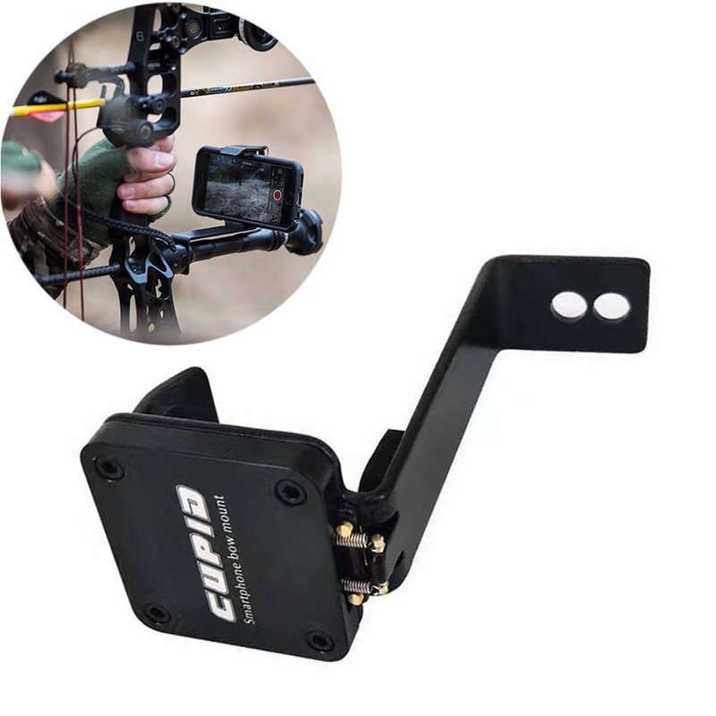 Bow and Arrow mobile phone bracket outdoor shooting archery shooting recording equipment reverse compound recording shooting instant in stock