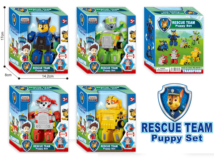 paw patrol chase transformer