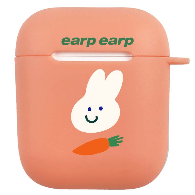 EJ200-橙色-萝卜兔  白底