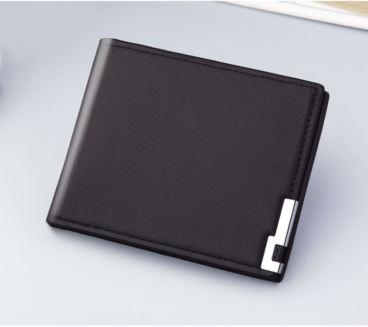 Wallet Men Wallet Short Fashion Thin Soft Leather Wallet Men Wallet One Generation display picture 9