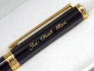 【可定制】礼品开关钢笔保温杯激光镭雕刻字打LOGO