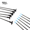 Sucker arrow small black small sucking arrow children's bow and arrow supplies toy bow supporting product archery equipment