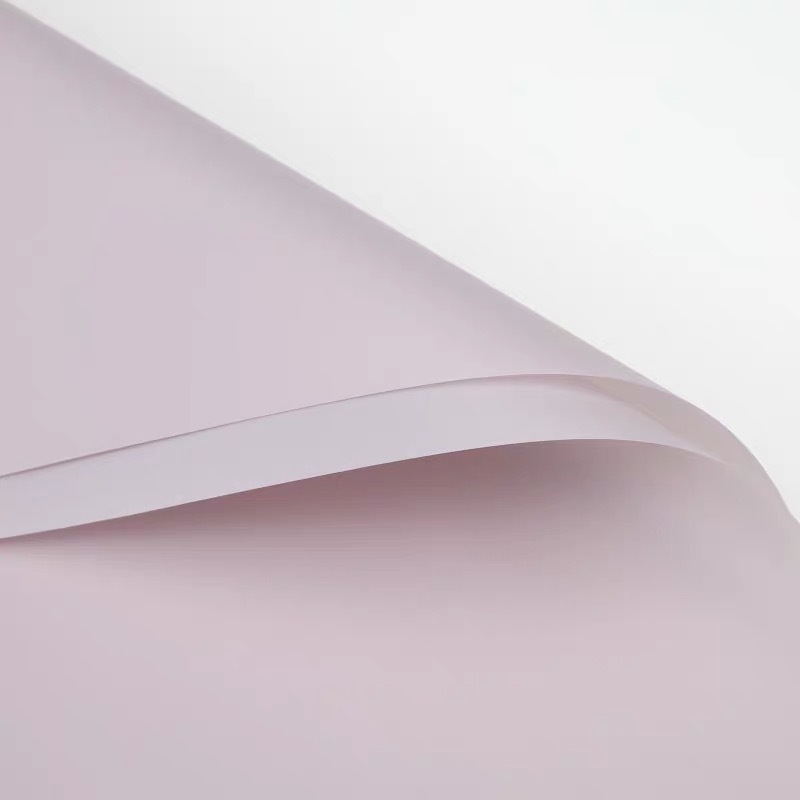 Papel liso coreano de color sólido papel de miel papel floral papel de embalaje de flores papel de regalo floral papel de regalo de ramo coreano