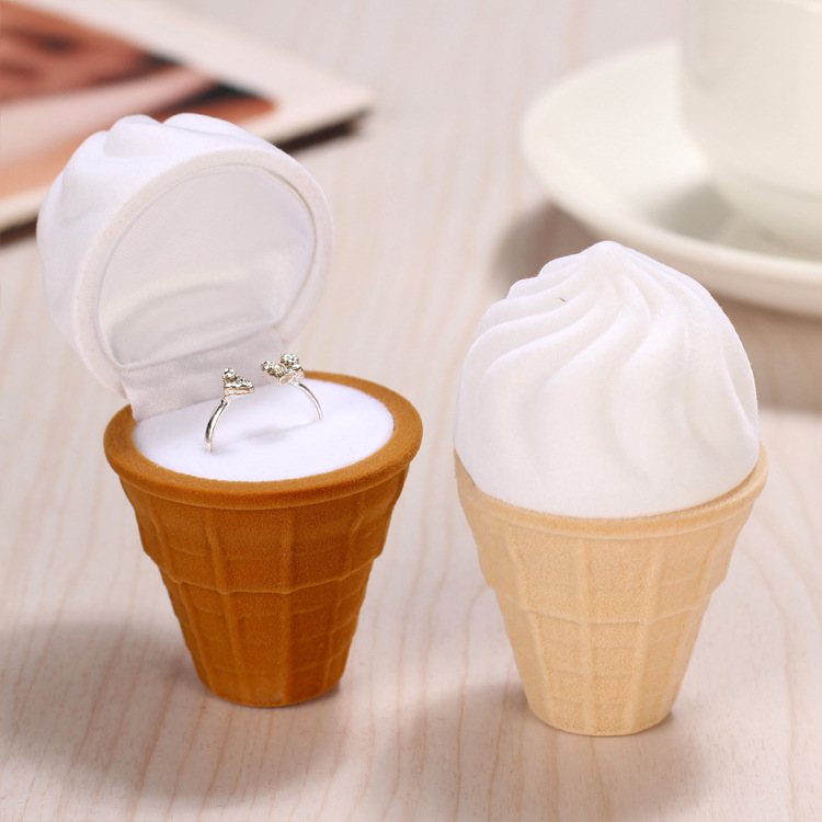 首饰盒 戒指盒 珠宝饰品盒 礼品包装盒 绒布首饰盒 产地货源