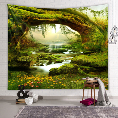 Sofa background cloth wall hanging tapestry Home decoration Anchor Bedroom dormitory room wall decorative wall covering