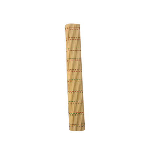 Bamboo pen curtain protects brush tools. Four treasures of study kit pencil case. Bamboo pen curtain for ordinary art.