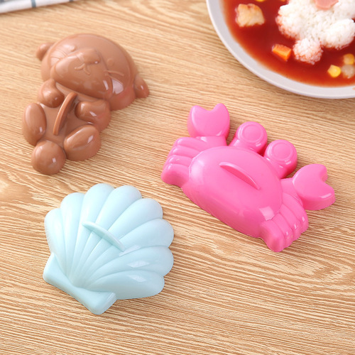 Zhenghui Ocean Rice Ball Mold Set 5-piece Shell Crab Seal Curry Rice Shape Mold