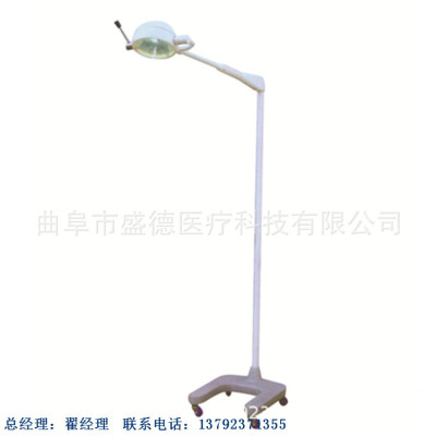 生产厂家电动老年护理床 带轮不锈钢医用台车LED深部单孔检查灯