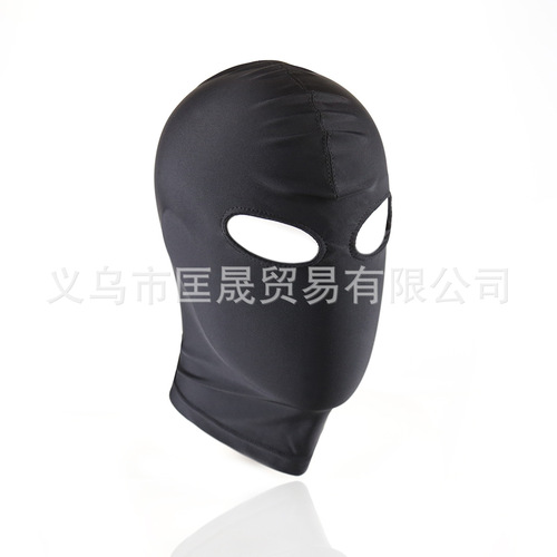 Simulated eye-opening play stretch cloth headgear alternative sm adult sex toys breathable mask eye mask toy