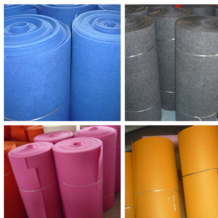 现货3MM厚幼儿园DIY欧标毛毡布不织布无纺布