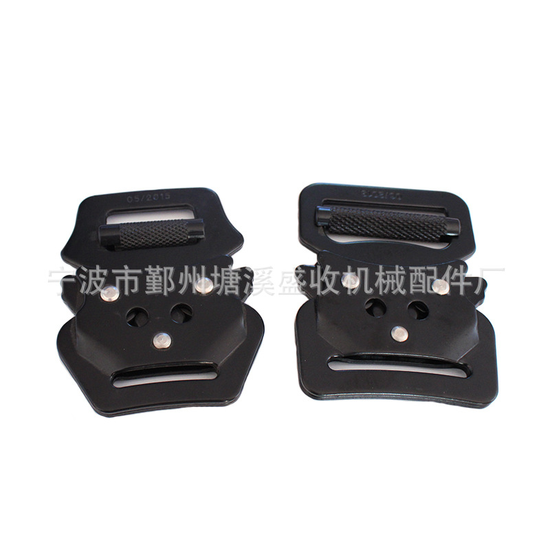 安全消防户外安全带金属配件眼镜蛇腰带金属插扣肩带扣快开插扣