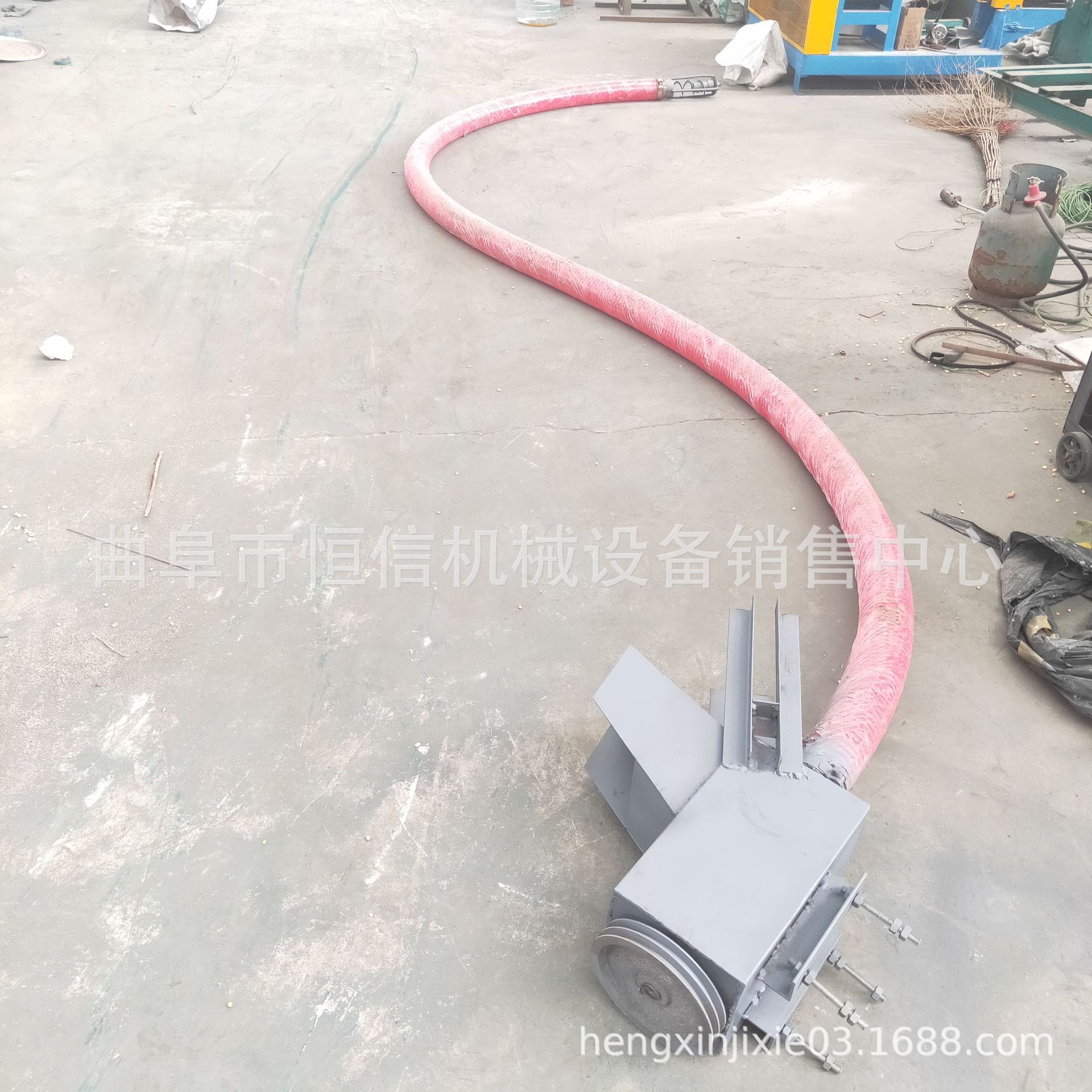 自产自销麦麸小型车载吸粮机设备 软管大豆花生悬挂式输送机现货