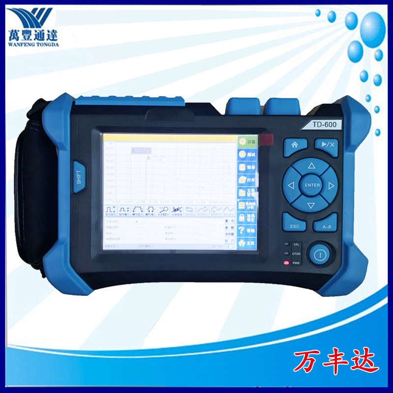 TD600 with red light optical communication equipment otdr