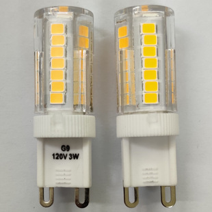 52LED G9 85-260V AC 3W 6000-6500K RA> 80 Hengli Drive Ceramics 350LM