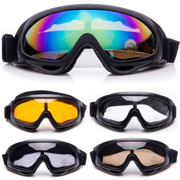 廠家現貨戶外騎行鏡滑雪鏡X400騎車護目鏡風鏡戰術CS防風眼鏡