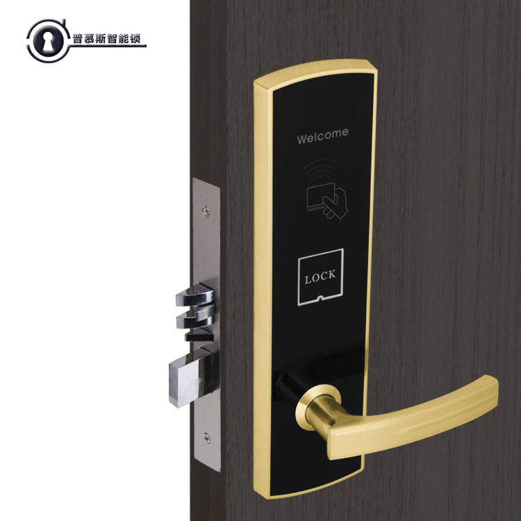 厂家直销 智能酒店感应锁 公寓刷卡锁 宾馆感应磁卡门锁