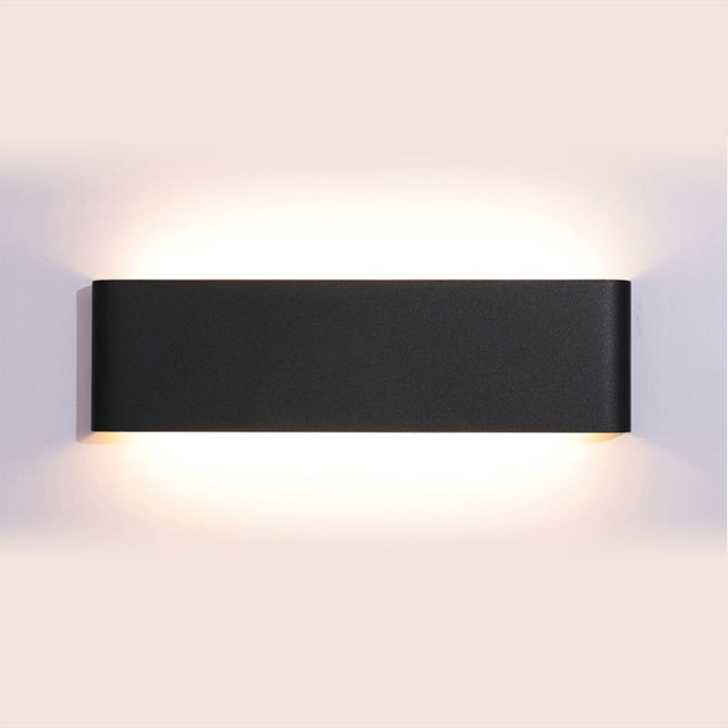 Modern and minimalistic LED rectangular sconce