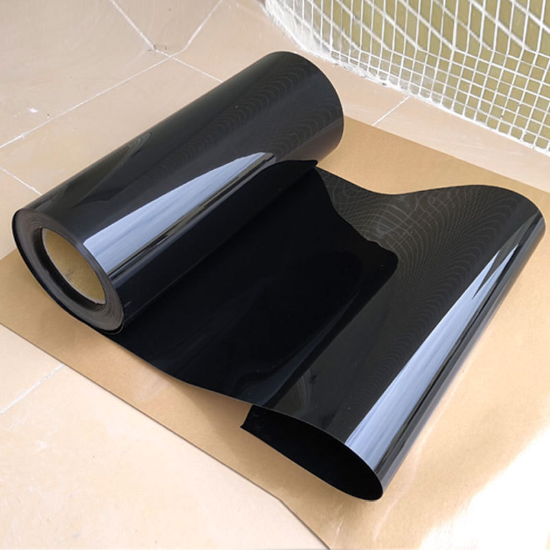 0.35mm黑色PVC胶片 PVC吸塑真空胶片 工厂直销 可定制