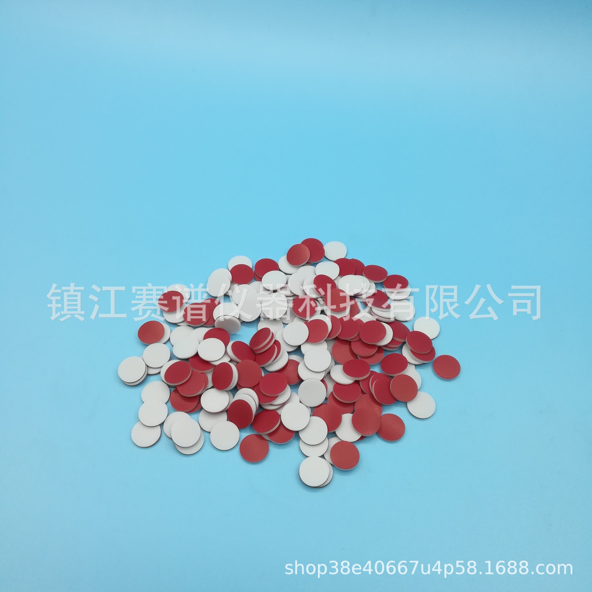 可定制 9*1mm进样垫密封垫安捷伦进样垫特氟龙硅胶复合垫