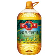 多力特香压榨菜籽油5L菜籽浓香团购餐饮家用精选食用油 厂家直营