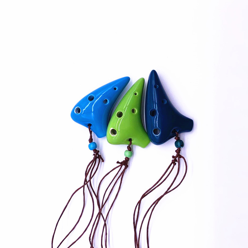 陶笛6孔SC  迷你陶笛 景点旅游纪念批发 地摊玩具 音色优美