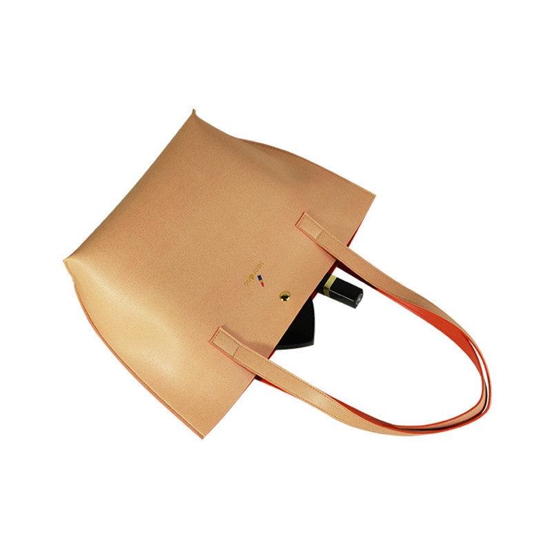 珠宝品牌全PU手提袋送礼品美国 简易款式防水软皮收纳女包印logo