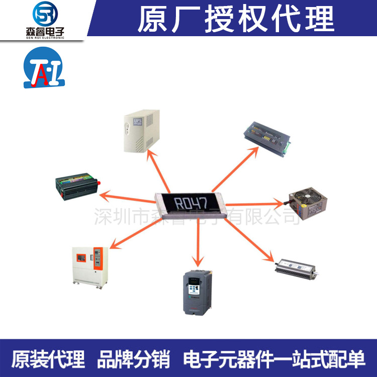 2512 0.001R合金电阻1% 2W 大毅 RLM25FEER001