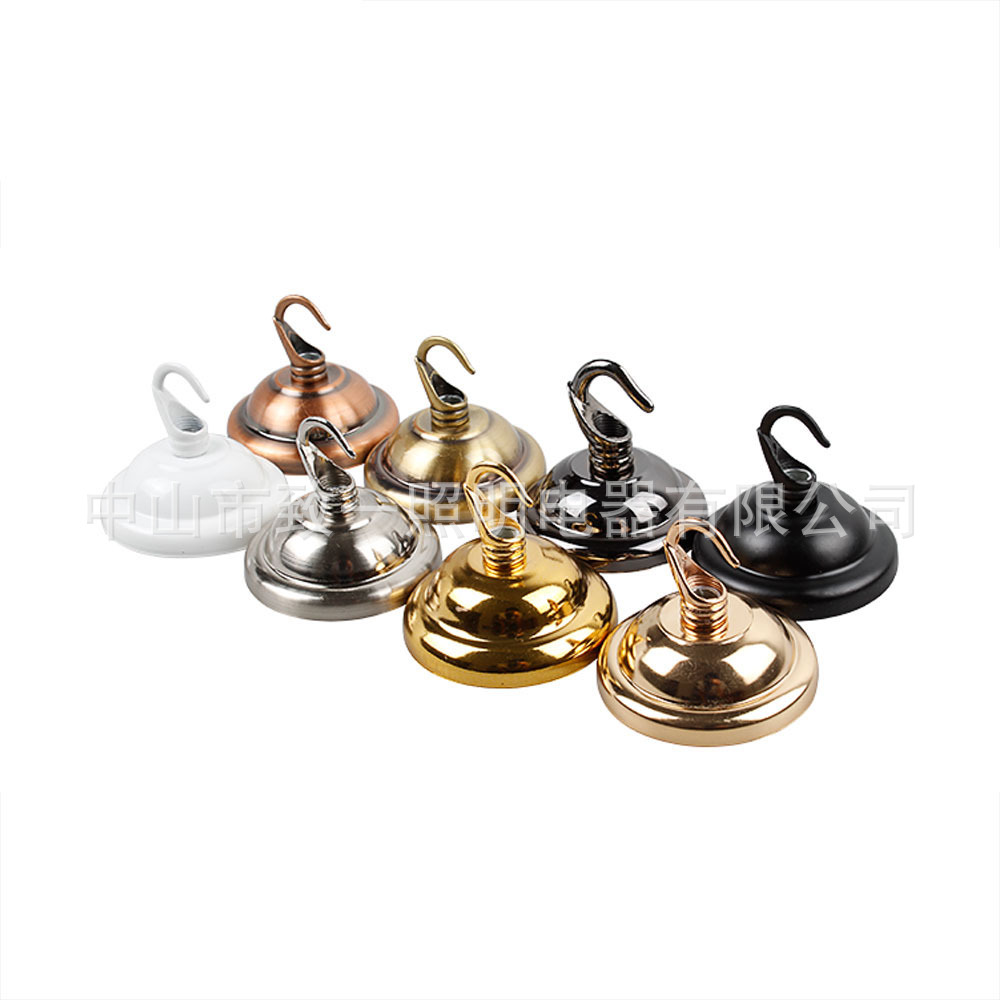 纸竹灯笼吊勾 吸顶盘纸竹灯笼挂钩吊钩 吊灯装饰挂钩 diy灯饰配件