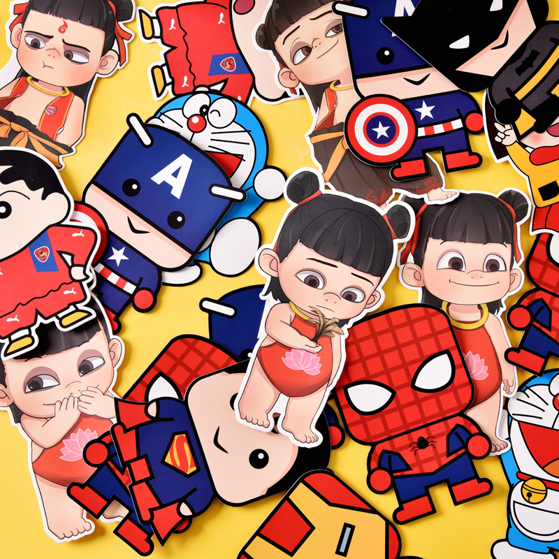 立體哪吒開運抖音紅包批發 2020鼠年個性創意利是封抖音卡通紅包