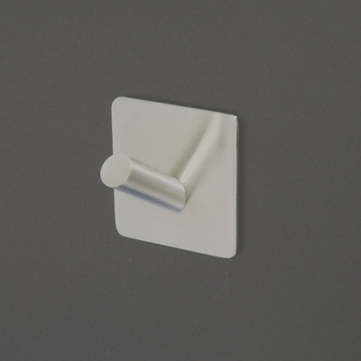 direct deal 304 Stainless steel square Hooks Single hook Punch holes Bathroom door Wall hanging Coat hooks
