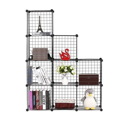 儿童玩具抽屉式整理夹缝柜 家居用品铁网架 diy魔片组合收纳柜|ms