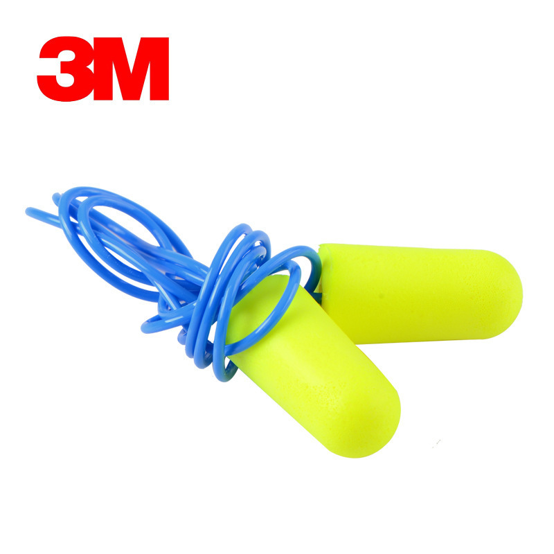 3M311-1250高降噪耳塞 子弹型带线防噪音耳塞 工作隔音耳塞
