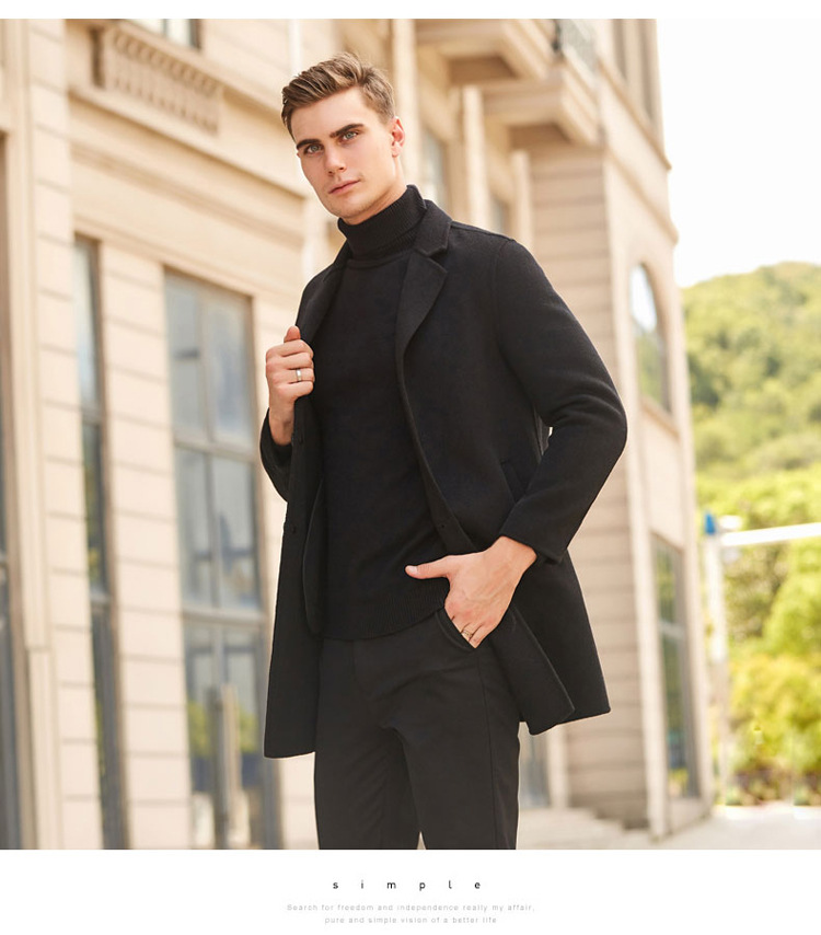 Manteau homme en Laine - Ref 3419328 Image 29